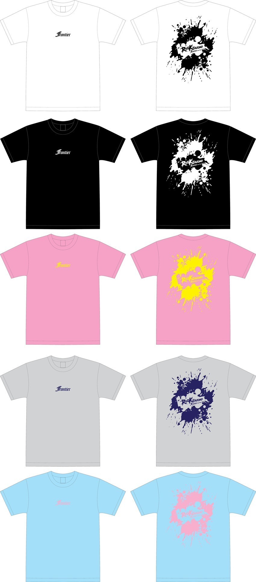 北園涼 Frontier ロンＴ Frontier ロンT | 北園涼